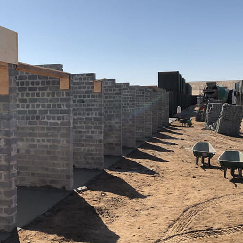 2022 - Construction of new Garage Facility at Swakopmund's Yard